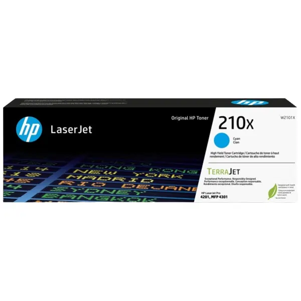 HP #210X Cyan Toner Cartridge W2101X