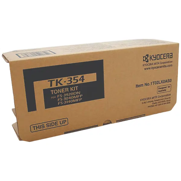 Kyocera TK354B Black Toner Cartridge TK-354B