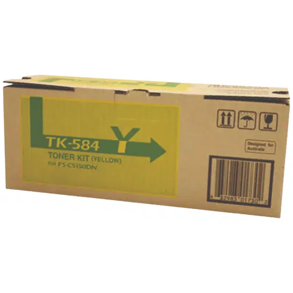 Kyocera TK584 Yellow Toner Cartridge TK-584Y