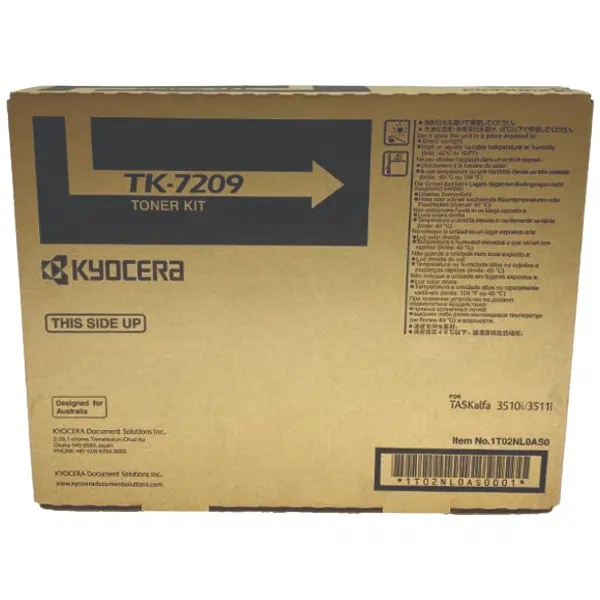 Kyocera TK7209 Black Toner Cartridge TK-7209