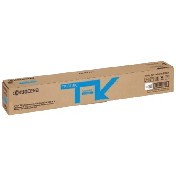 Kyocera TK8119 Cyan Toner Cartridge TK-8119C