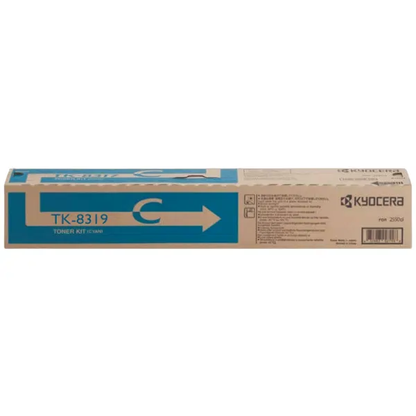 Kyocera TK8319 Cyan Toner Cartridge TK-8319C