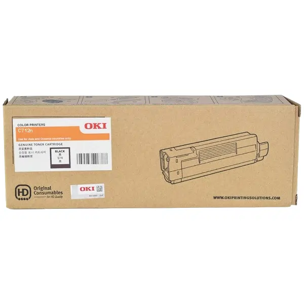 OKI C712N Black Toner Cartridge 46507612