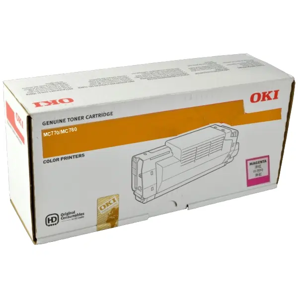 OKI MC770/MC780 Magenta Toner Cartridge 45396206