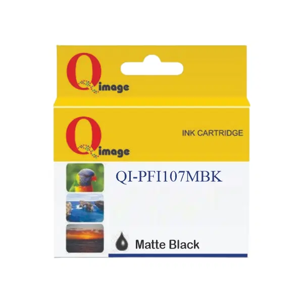Compatible Canon PFI107MBK Matte Black Ink Cartridge PFI107MBK